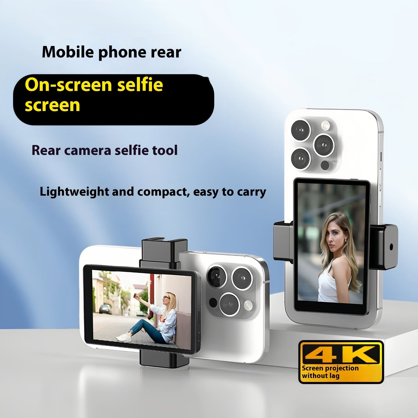 MOBILE SELFIE MONITOR SCREEN