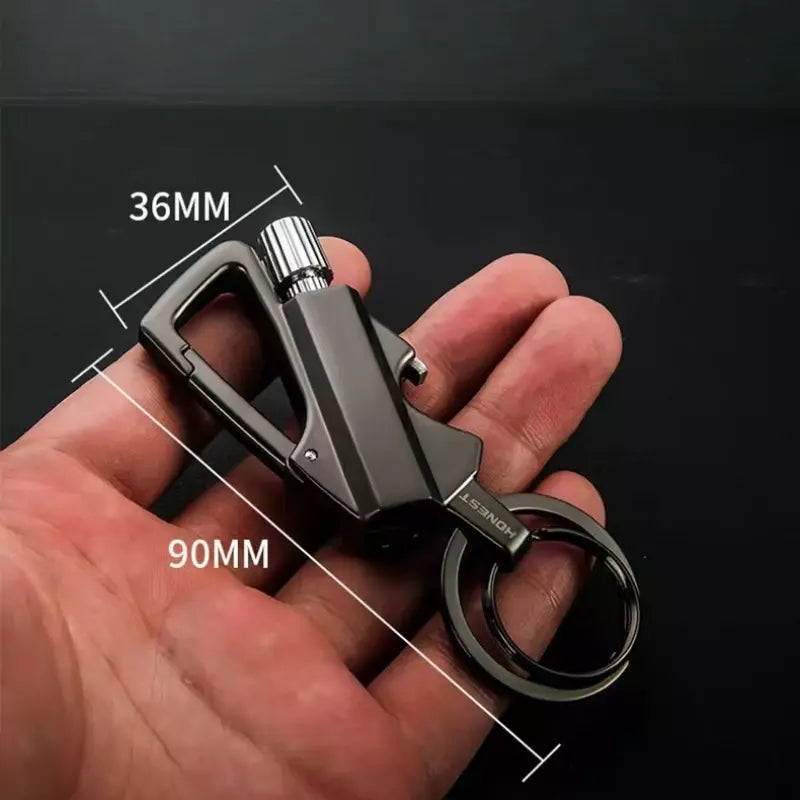 Pocket Flame 3-in-1 Keychain – Lighter, Bottle Opener & EDC Tool