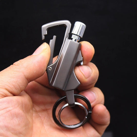 Pocket Flame 3-in-1 Keychain – Lighter, Bottle Opener & EDC Tool